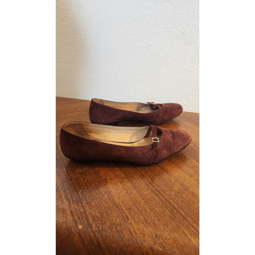 Salvatore Ferragamo 2000s Vintage Audrey Ballerina Flats - Picture 3 of 9